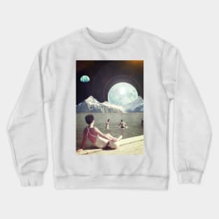 On the other side everything is opposite... Crewneck Sweatshirt